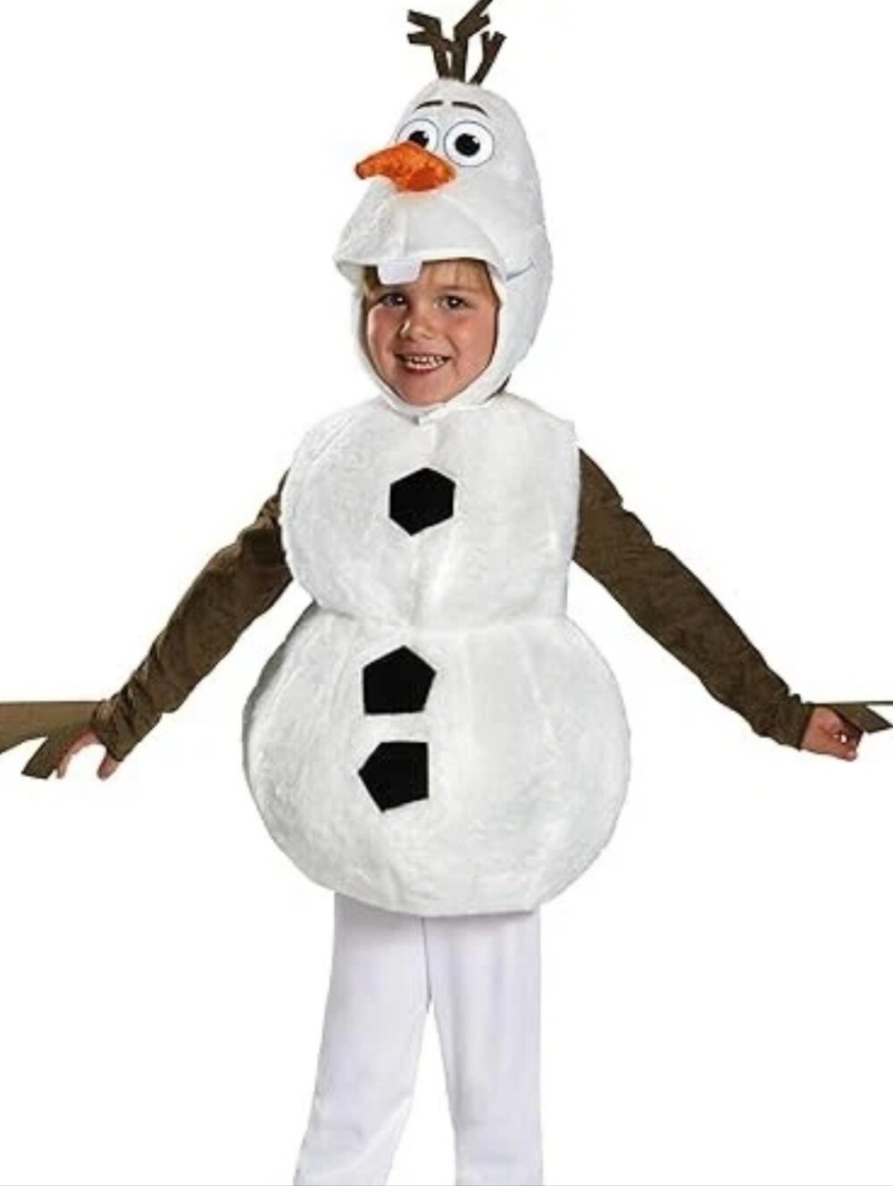 Baby's Disney Frozen Olaf Deluxe Toddler Costume BESTSELLER